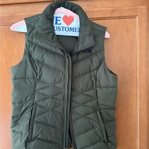 The North Face Olive Green Vest